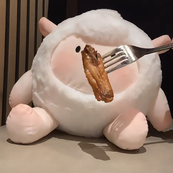 Detská plyšová hračka‑vankúš, super mäkký krátky plyš, výplň z flanelu, vhodná pre vek 0–3 rokov, balené v farebnej škatuli