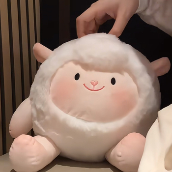 Detská plyšová hračka‑vankúš, super mäkký krátky plyš, výplň z flanelu, vhodná pre vek 0–3 rokov, balené v farebnej škatuli