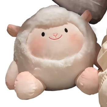 Detská plyšová hračka‑vankúš, super mäkký krátky plyš, výplň z flanelu, vhodná pre vek 0–3 rokov, balené v farebnej škatuli