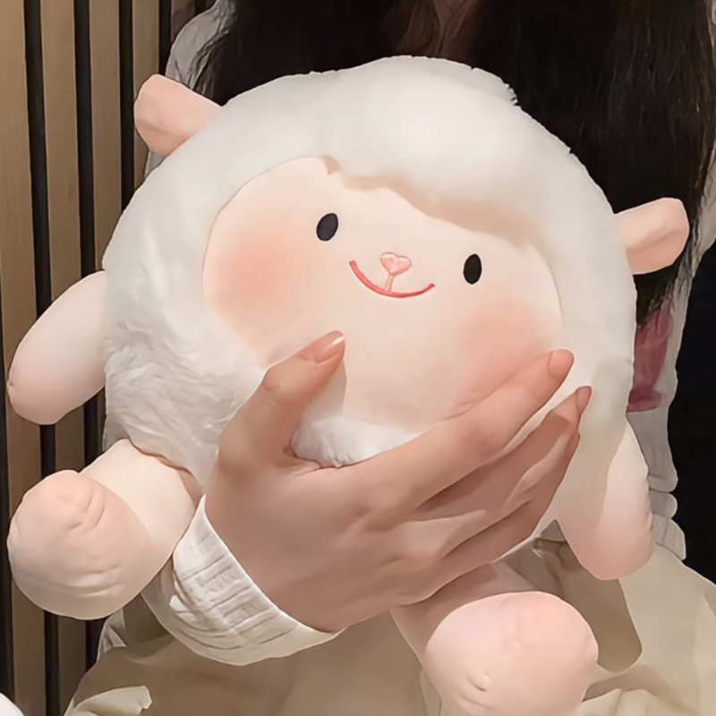 Detská plyšová hračka‑vankúš, super mäkký krátky plyš, výplň z flanelu, vhodná pre vek 0–3 rokov, balené v farebnej škatuli