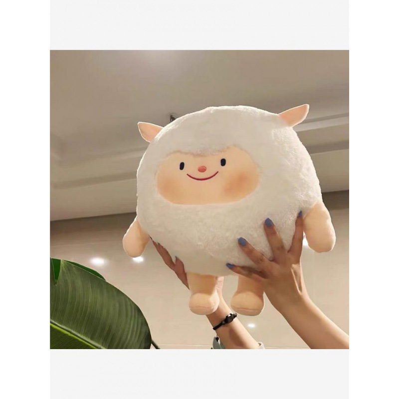 Detská plyšová hračka‑vankúš, super mäkký krátky plyš, výplň z flanelu, vhodná pre vek 0–3 rokov, balené v farebnej škatuli