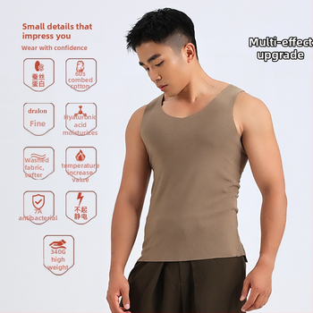 De Velvet bavlnená teplá vesta s V-krkom, jednovrstvá, mimoriadne hrubá látka