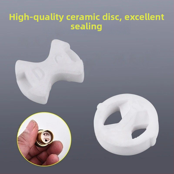 Univerzálny opravný jadrový ventil pre rýchlo otvárajúci kohútik, trojuholníkové jadro ventilu, keramický disk, silikónový tesniaci krúžok, príslušenstvo