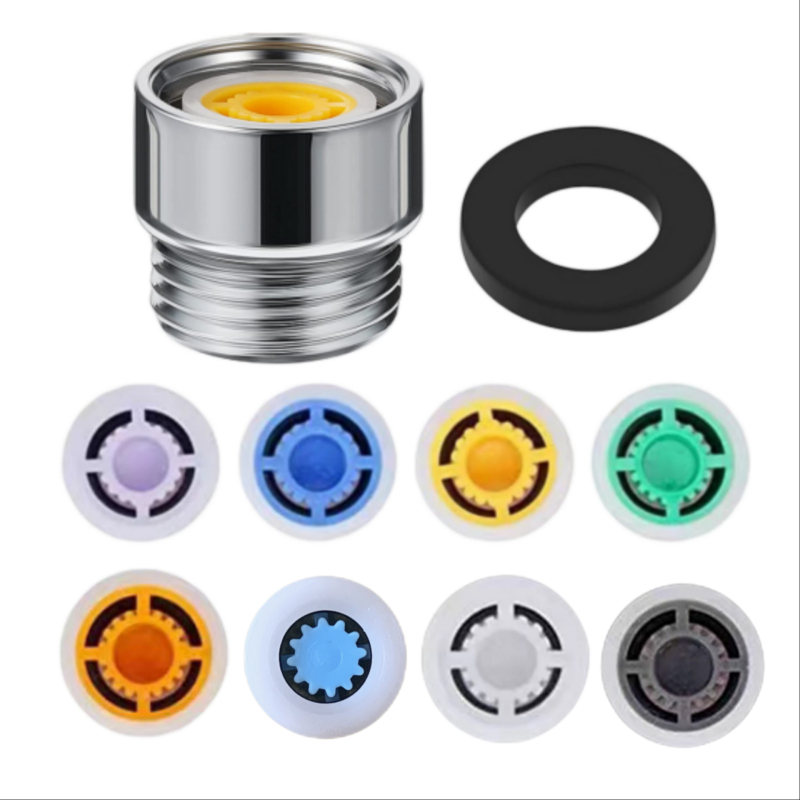 GALENPOO spojka sprchového prúdu s 8 úspornými vložkami, ABS, CUPC certifikát, možnosť prispôsobenia