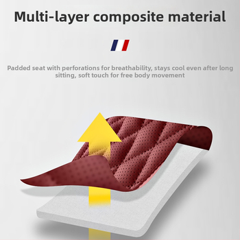 Kožený set poťahov sedadiel pre auto, päťmiestny, s 3D bedrovou oporou, univerzálne pre všetky ročné obdobia