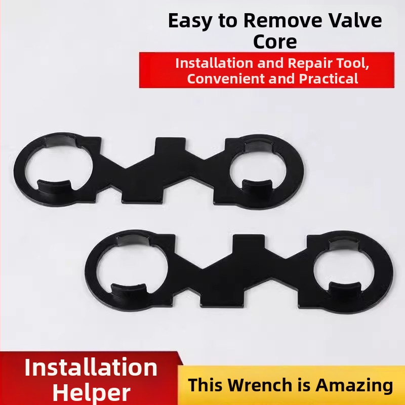 Špeciálny kľúč pre jadro ventilu kohúta – montáž a demontáž miešacieho ventilu, údržba sprchy (Materiál: 100; Značka: Ming Tong; Počet kusov: 1)