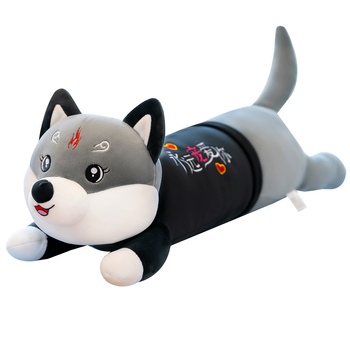 Husky plyšová bábika, výplň Down Cotton, zvierací model, vhodné pre 7–14 rokov, možnosť prispôsobenia vzorky