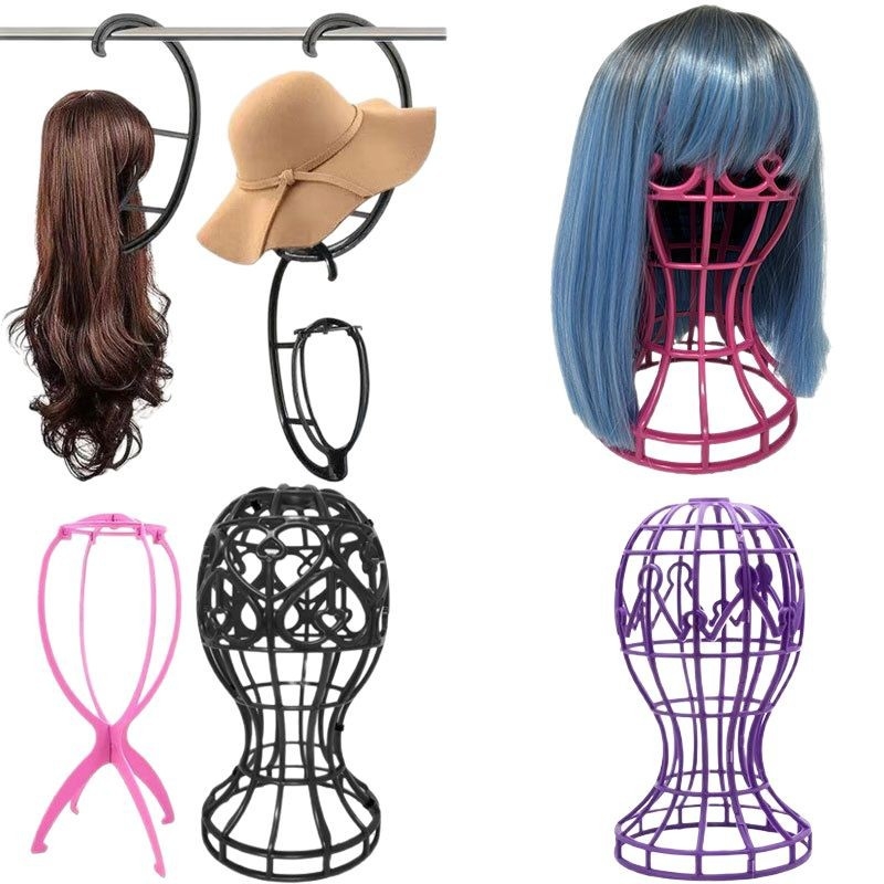 Stojan na parochne so dvojdielnou hlavou formou a dvojdielnym rámom na uloženie, zavesenie a sušenie parochní a klobúkov