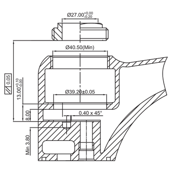 GP40B-01 jezgro ventila, poravnanje tlaka, back-to-back konfiguracija, WaterMark i CUPC certificirano
