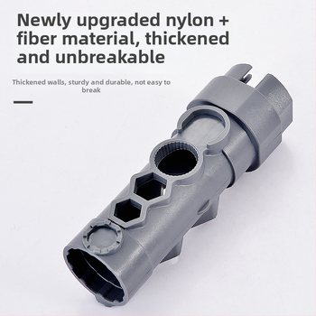 16-in-1 kuchynský a kúpeľňový kľúč — ABS materiál, nástroj na demontáž a inštaláciu jadra ventilu, viacúčelová údržba