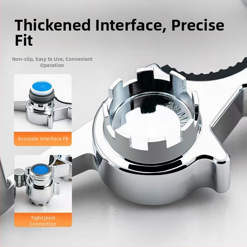 Rozoberací kľúč na aerátor kohútika – zinková zliatina, značka Xinnuoke, moderný minimalistický štýl