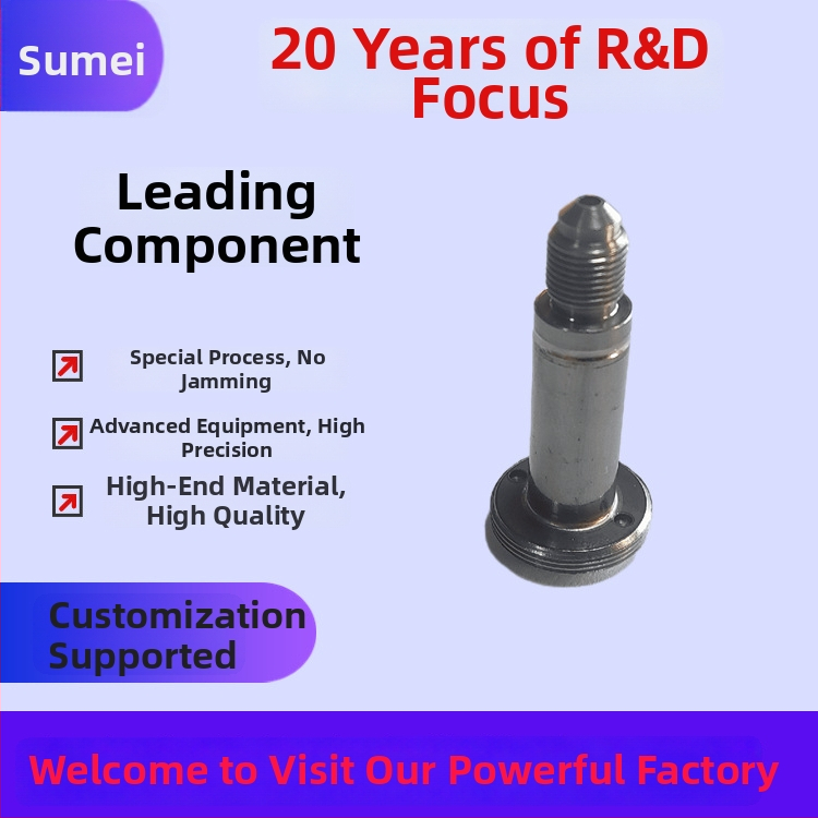 Jadro plynového ventilu z nehrdzavejúcej ocele, typ priameho toku, pilotná hlava; elektromagnetické riadenie; pohyblivé a statické železné jadro; pre vzduch