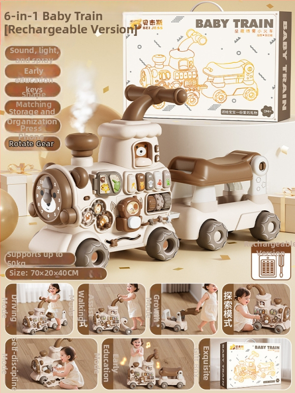 Bejess 5-v-1 chodítko pre batoľa – vzdelávacia hračka na rozvoj emócií, zraku, intelektu a koordinácie ruky a oka