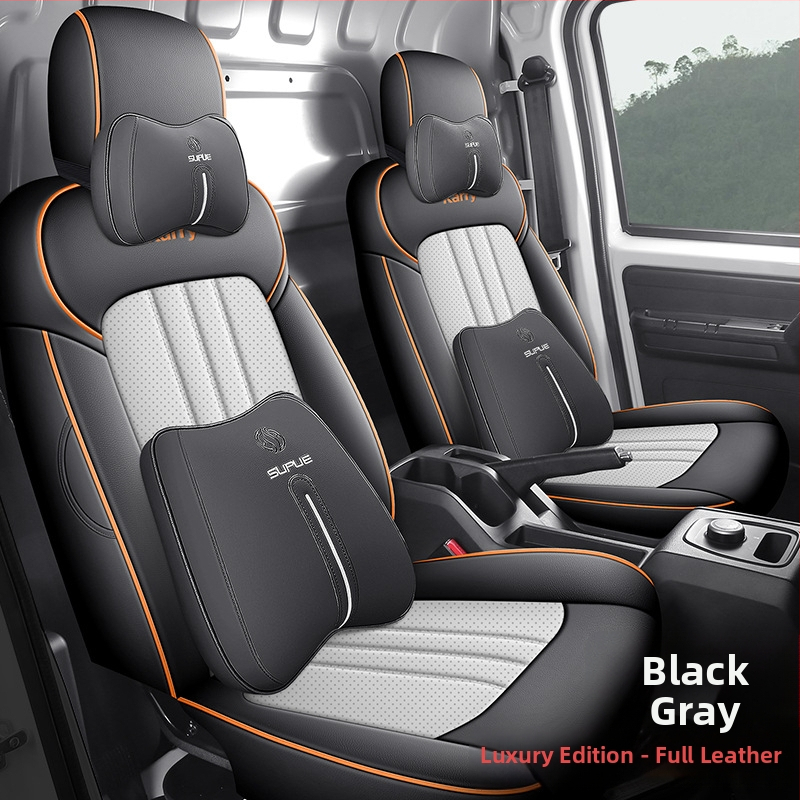 Xinmengde perforovaný kožený poťah na auto sedadlo pre model Kairuijiang dolphin, prispôsobiteľný, pre špeciálne vozidlo