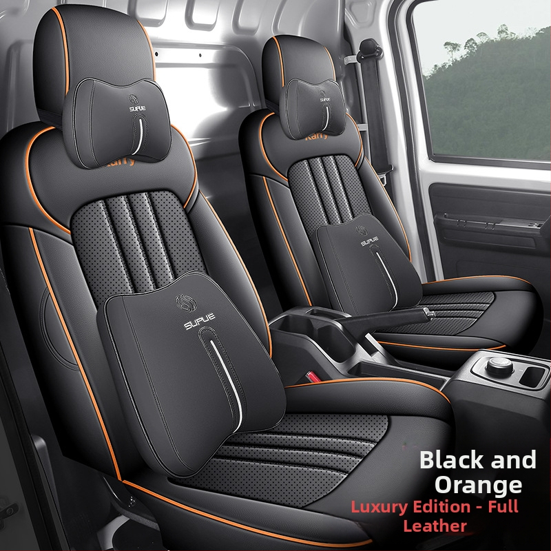 Xinmengde perforovaný kožený poťah na auto sedadlo pre model Kairuijiang dolphin, prispôsobiteľný, pre špeciálne vozidlo