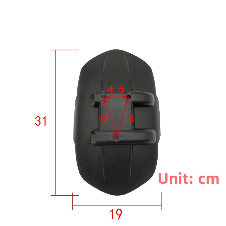 Zadný blatník, plastový, bežný štýl, model mudguard, kód produktu dzXT4Rde