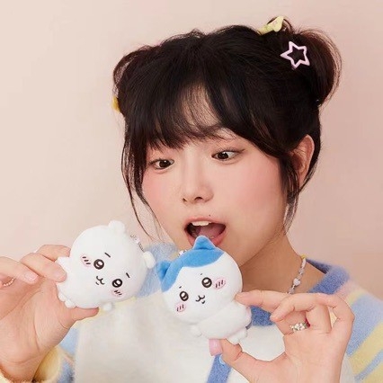 Usagi visací plyšový doplnok na tašku – plyšová figúrka, materiál: textil, výplň: pena, vhodné pre deti 0–3 rokov