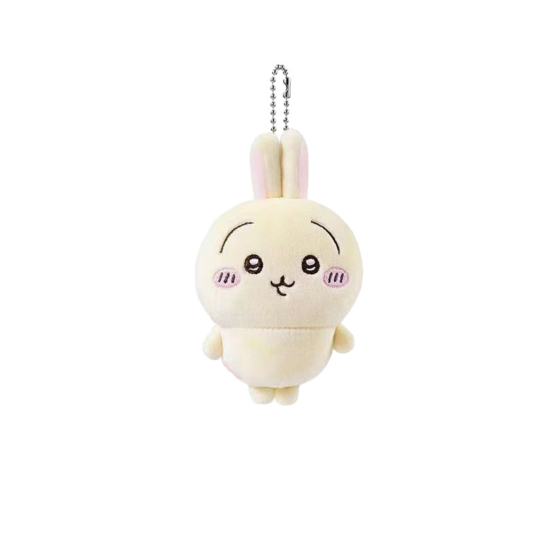 Usagi visací plyšový doplnok na tašku – plyšová figúrka, materiál: textil, výplň: pena, vhodné pre deti 0–3 rokov