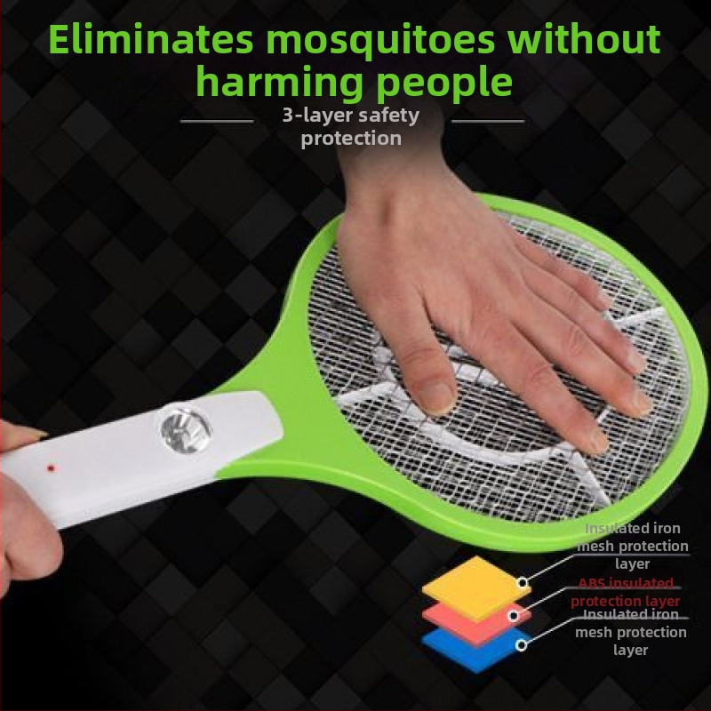 Elektrický odpudzovač komárov – (pokrytie 11–20 m²; sieť Ni-Zn-Železo; ABS plášť; doba nabíjania 1 h; výdrž batérie >12 h)