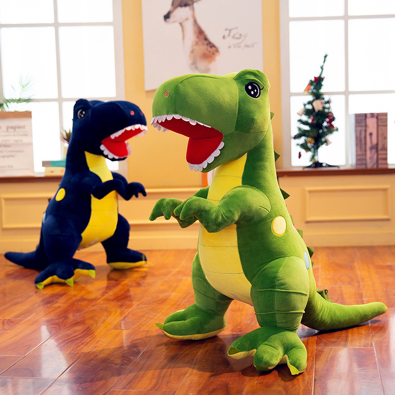 Plyšová hračka Tyrannosaurus Rex, séria Dinosaura, mäkký plyš, výplň z bavlny, viacúčelová vankúš na spanie, vhodné pre deti 7–14 rokov