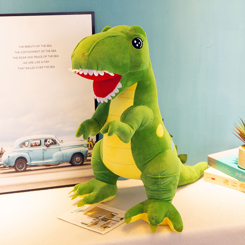 Plyšová hračka Tyrannosaurus Rex, séria Dinosaura, mäkký plyš, výplň z bavlny, viacúčelová vankúš na spanie, vhodné pre deti 7–14 rokov