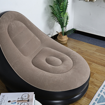 Nafukovacia pohovka s nohami a tatami štýlom - prenášateľná na balkón na zdriemnutie (PVC; Dospelí; Nafukovacia pohovka; Moderná jednoduchosť)