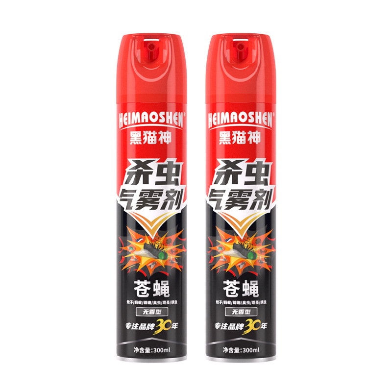 Bezzápachový insekticídny sprej proti mušiam a švábom, domáci sprej proti komárom, 24 plechoviek v balení, model HQ2021012802