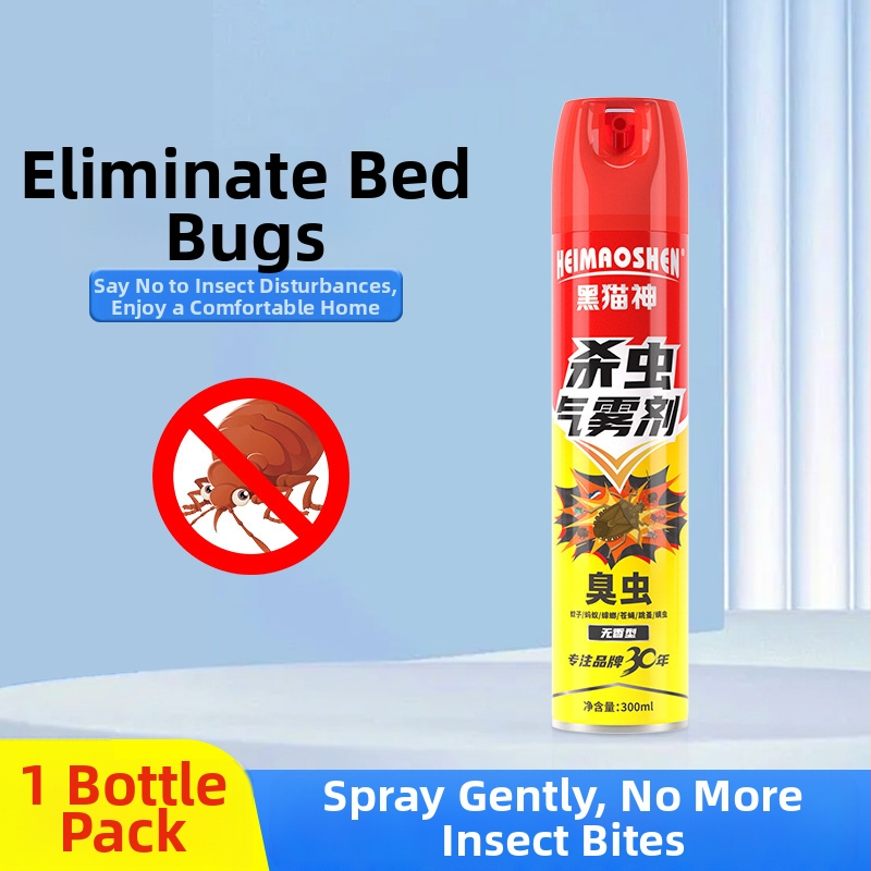 Bezzápachový insekticídny sprej proti mušiam a švábom, domáci sprej proti komárom, 24 plechoviek v balení, model HQ2021012802