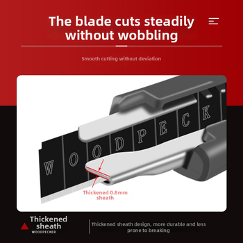 Umelecký nôž FD-09A, čepeľ 18 mm, výmena čepele tlačnou tyčou, vysúvacia čepeľ, pojme 1 čepeľ, séria Art Knife