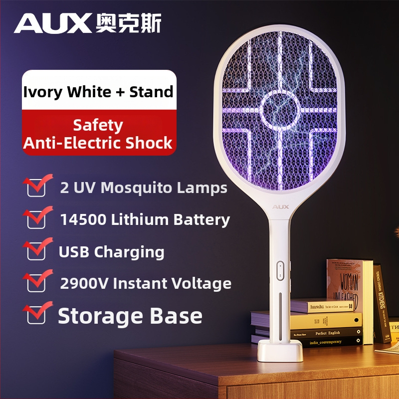 2-v-1 Elektrická pasca na komáre s lampou a inteligentným digitálnym displejom (Vstavaná batéria 1001–1600 mAh; LED nástraha; pokrytie až 61 m²; doba nabíjania 1–3 hod.)