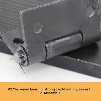 Vložený pánt, Model 1, Železo, Nový čínsky štýl