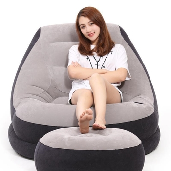 Надуваемо легло YT-125 от Shanghai Yingtai — тегло 2,5 кг, максимално натоварване 100 кг, повърхност от флокинг