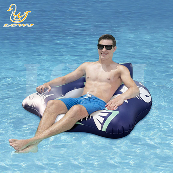 LCWJ Nafukovacie vodné lehátko – Relaxačný gauč z ekologického PVC