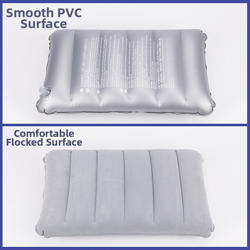 Piepūšamā spilvens, taisnstūra formā, PVC flokings, RF-004 modelis, Rongfeng