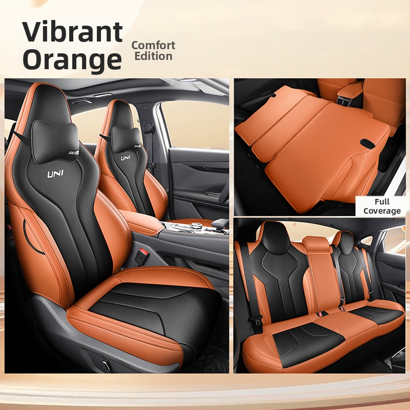 Kryt sedadla pre auto pre Changan Univ UNI-V — perforovaná koža, Xin Meng De, prispôsobiteľné
