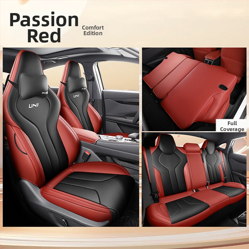 Kryt sedadla pre auto pre Changan Univ UNI-V — perforovaná koža, Xin Meng De, prispôsobiteľné