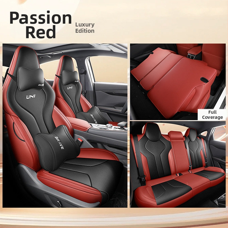 Kryt sedadla pre auto pre Changan Univ UNI-V — perforovaná koža, Xin Meng De, prispôsobiteľné