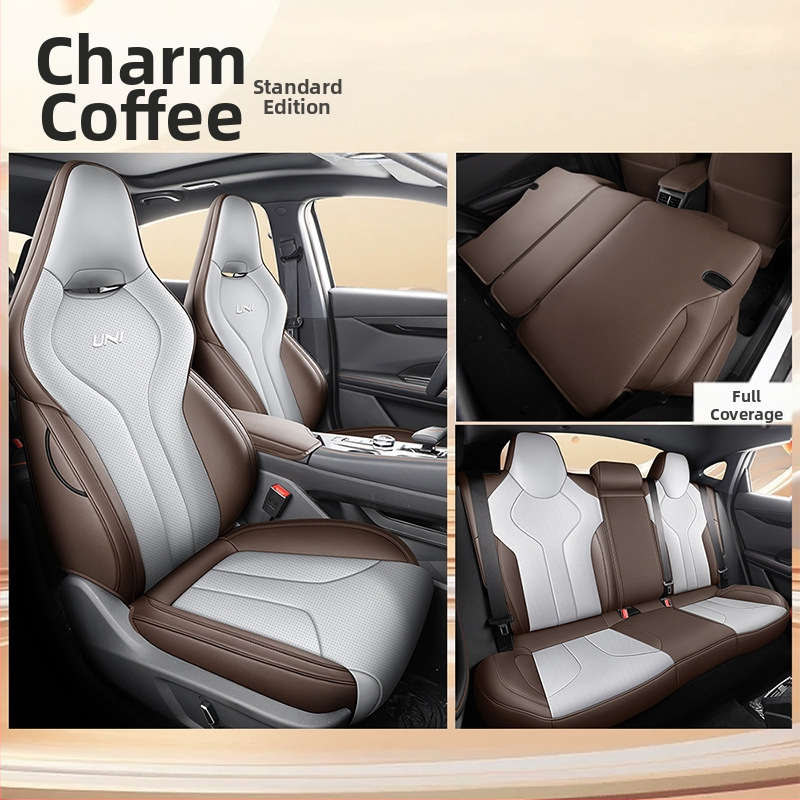 Kryt sedadla pre auto pre Changan Univ UNI-V — perforovaná koža, Xin Meng De, prispôsobiteľné