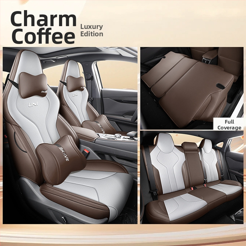 Kryt sedadla pre auto pre Changan Univ UNI-V — perforovaná koža, Xin Meng De, prispôsobiteľné