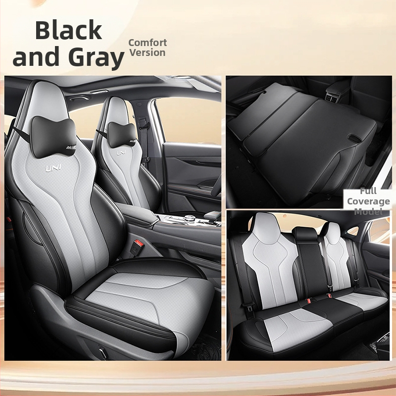 Kryt sedadla pre auto pre Changan Univ UNI-V — perforovaná koža, Xin Meng De, prispôsobiteľné