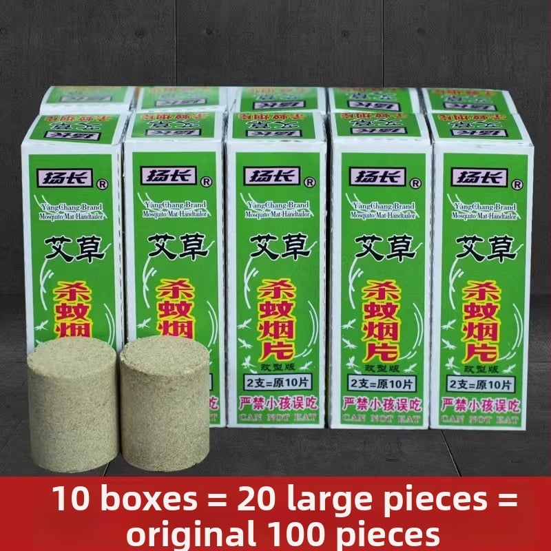 Tablety a špirálky proti komárom, pevná forma, 2000 ks/krabica, s vôňou, netoxické, registrácia WP20080228