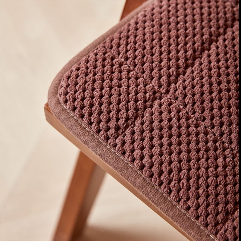 Perna de scaun din pluș, umplutură din fibre poliesterice, potrivită pentru living și birou, stil chinezesc clasic