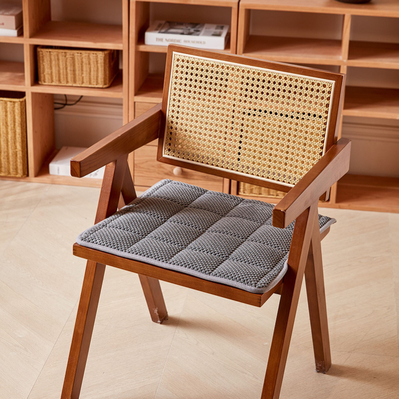 Perna de scaun din pluș, umplutură din fibre poliesterice, potrivită pentru living și birou, stil chinezesc clasic