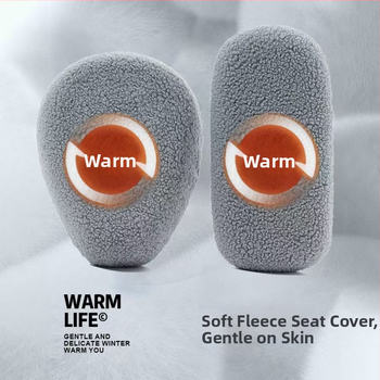 Povlak na sedadle elektrického bicykla, hrubý a teplý na jeseň a zimu, ľanový materiál, značka Strong Factory