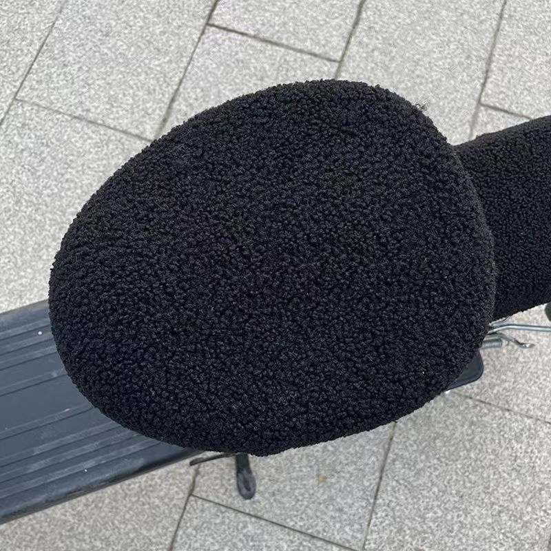 Povlak na sedadle elektrického bicykla, hrubý a teplý na jeseň a zimu, ľanový materiál, značka Strong Factory