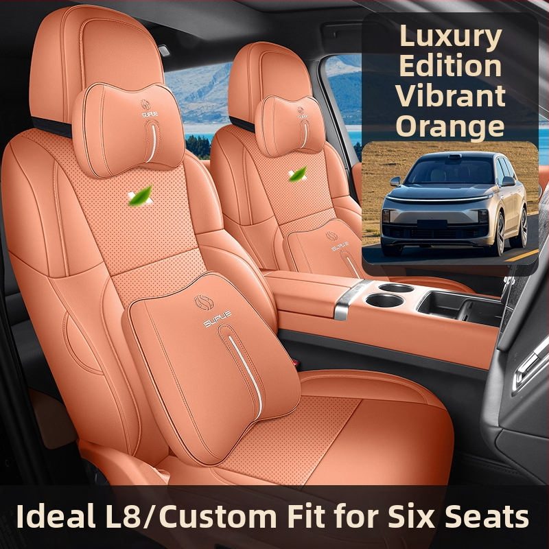 Xin Meng De perforovaná kožená pokrývka sedačky pre Ideal L8, prispôsobiteľná, plný obal, 4-sezónna kompatibilita.