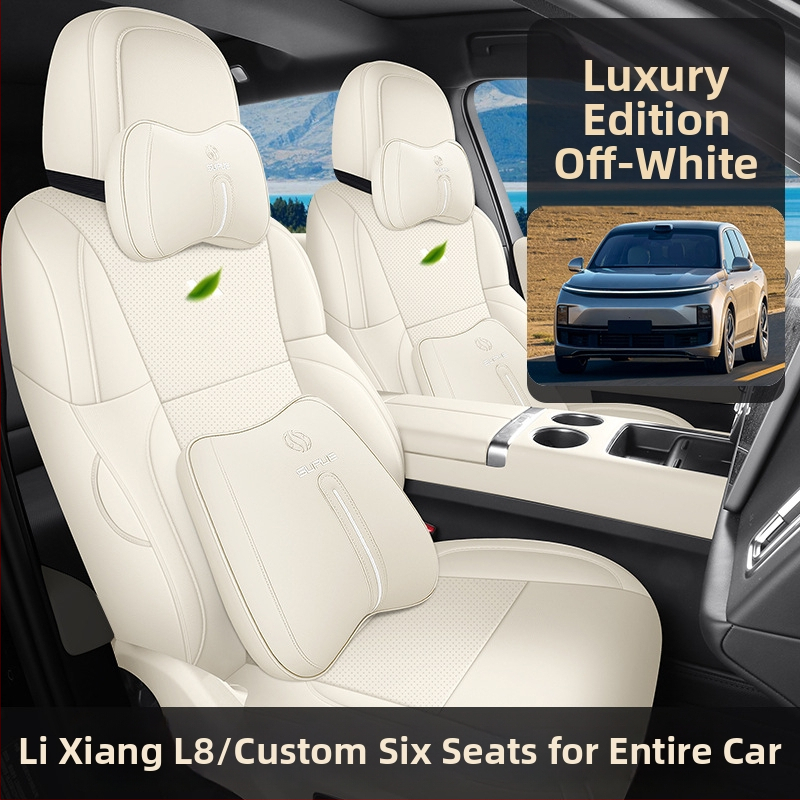 Xin Meng De perforovaná kožená pokrývka sedačky pre Ideal L8, prispôsobiteľná, plný obal, 4-sezónna kompatibilita.