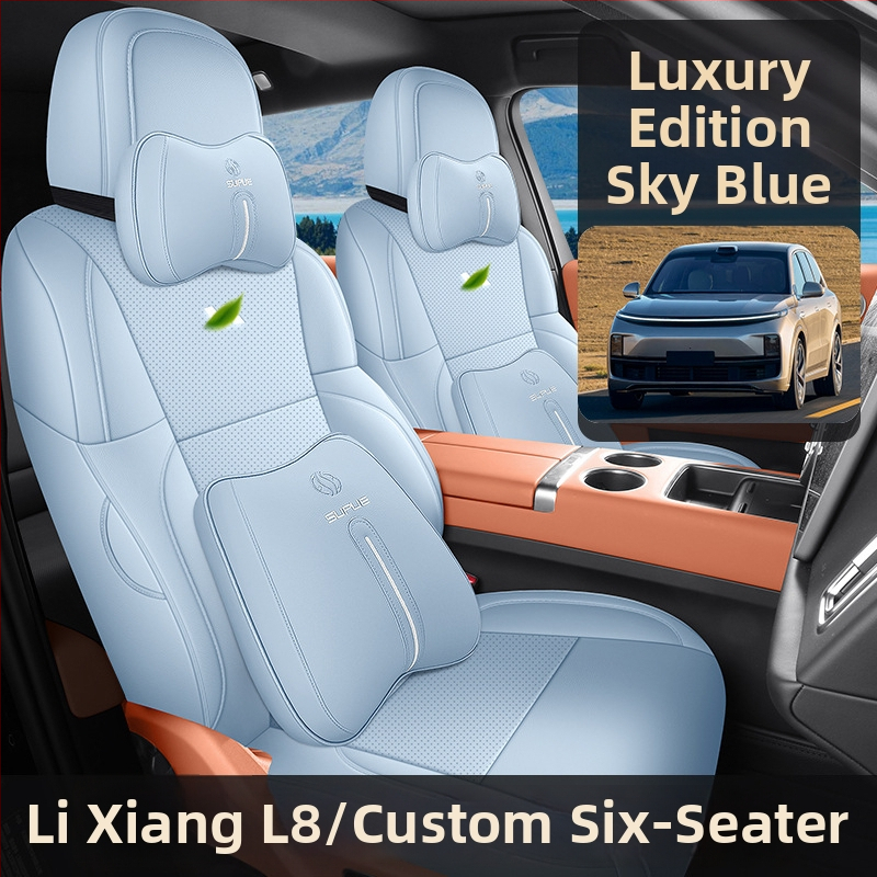 Xin Meng De perforovaná kožená pokrývka sedačky pre Ideal L8, prispôsobiteľná, plný obal, 4-sezónna kompatibilita.