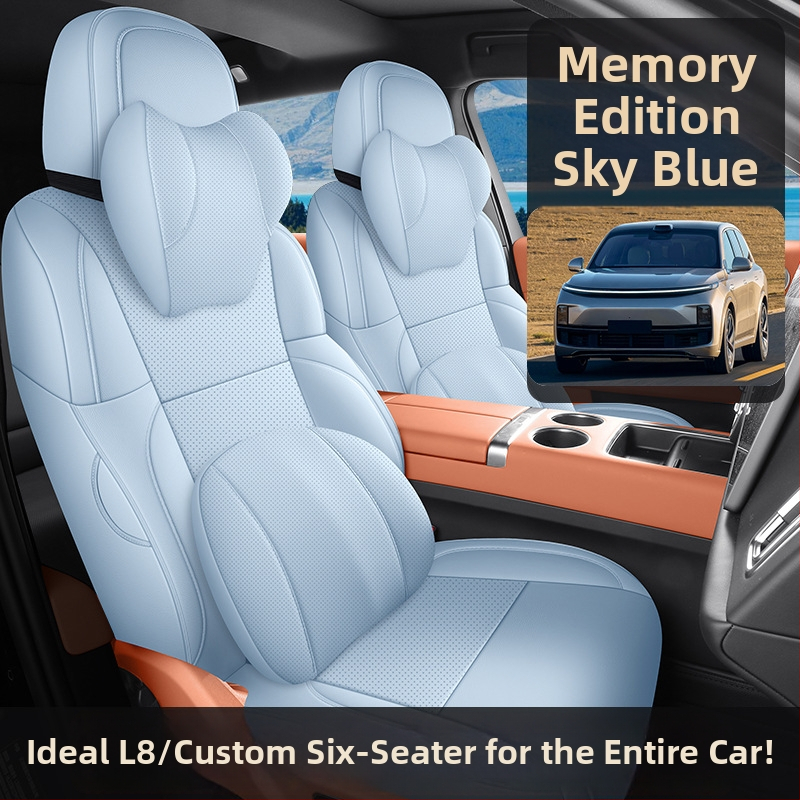 Xin Meng De perforovaná kožená pokrývka sedačky pre Ideal L8, prispôsobiteľná, plný obal, 4-sezónna kompatibilita.