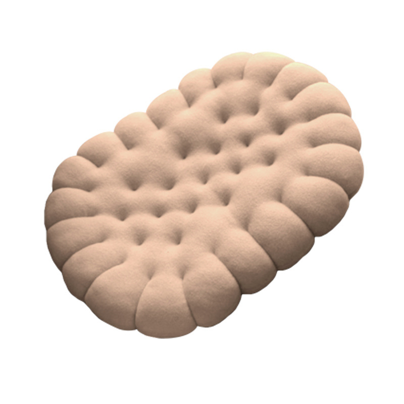 Jaapani stiilis ovaalne põrandapadi – plüüsmaterjal, PP puuvillatäidis, küpsisekujuline, kontoriks ja koduks